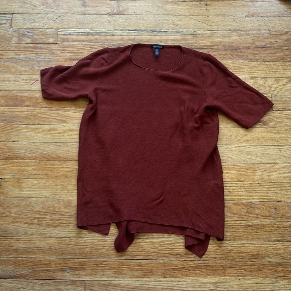 Eileen Fisher Short Sleeve Sweater